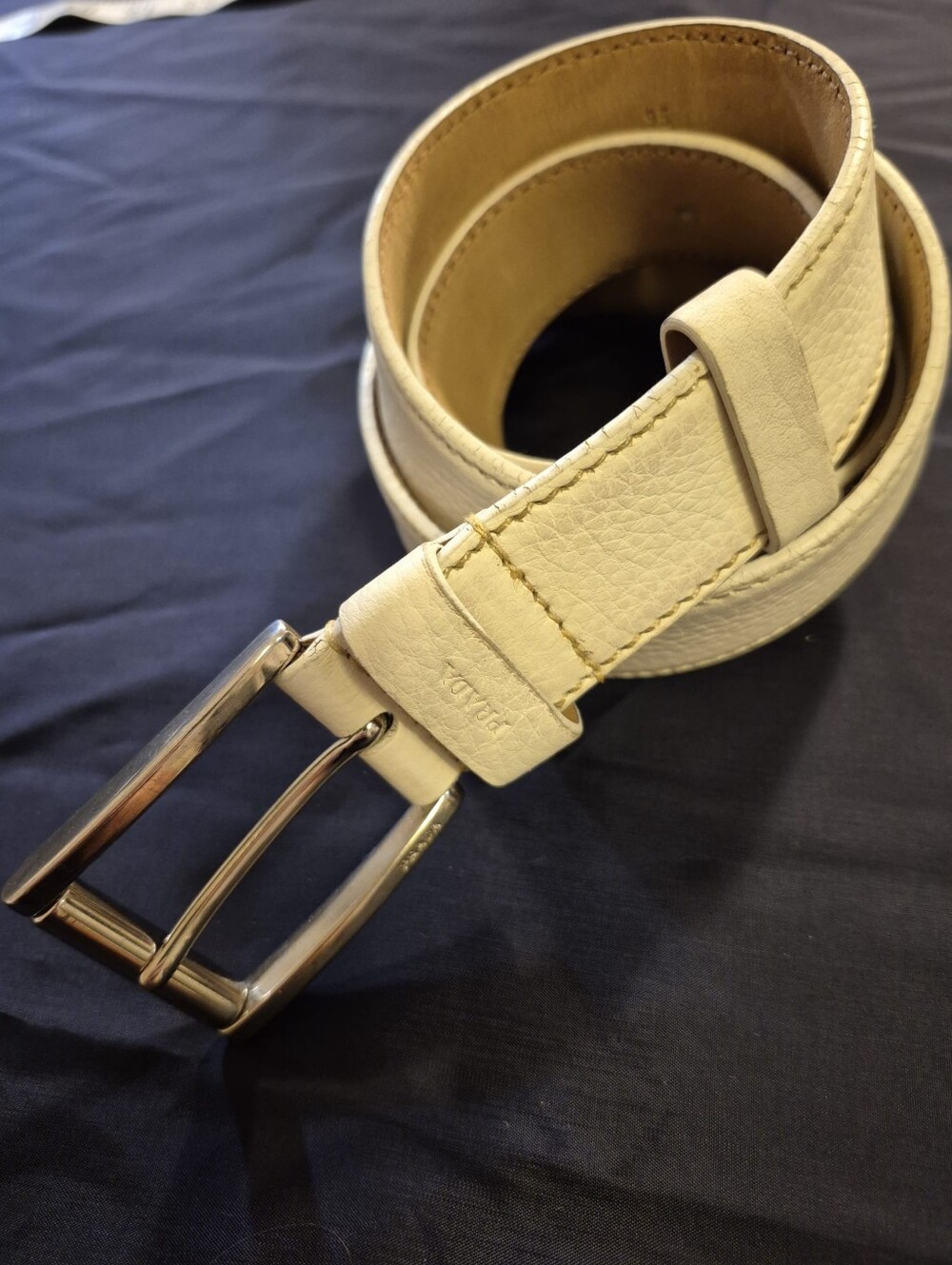 Prada Leather Men's Belt